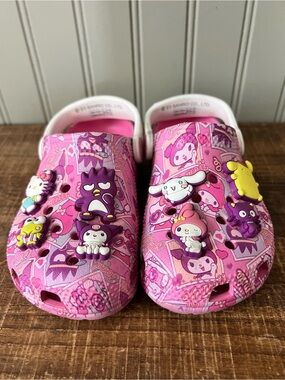 Sanrio Hello Kitty Crocs size 10C